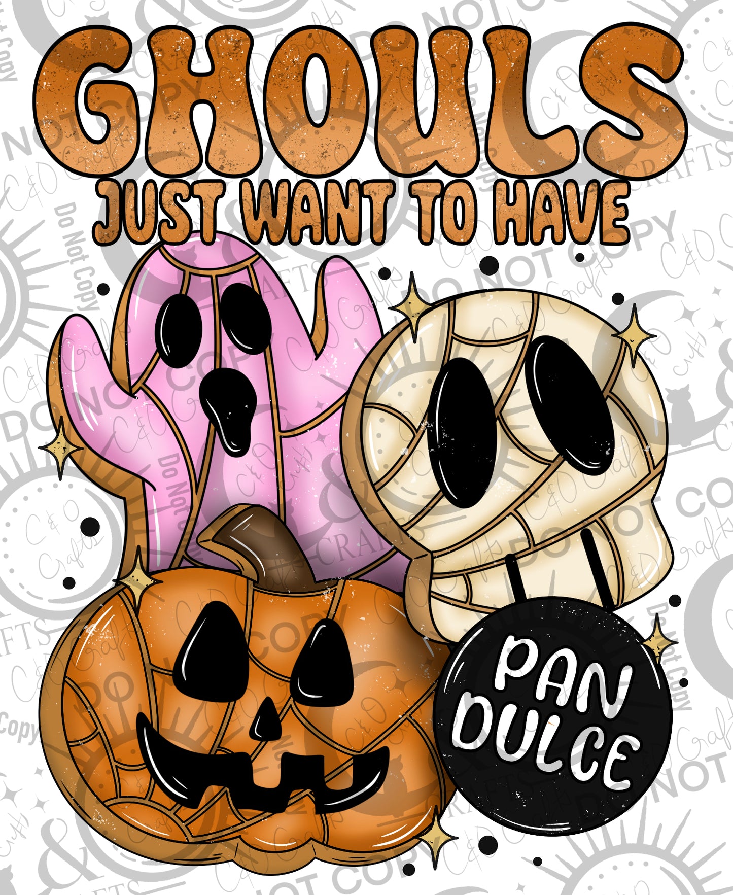 Ghouls Pan Dulce PNG