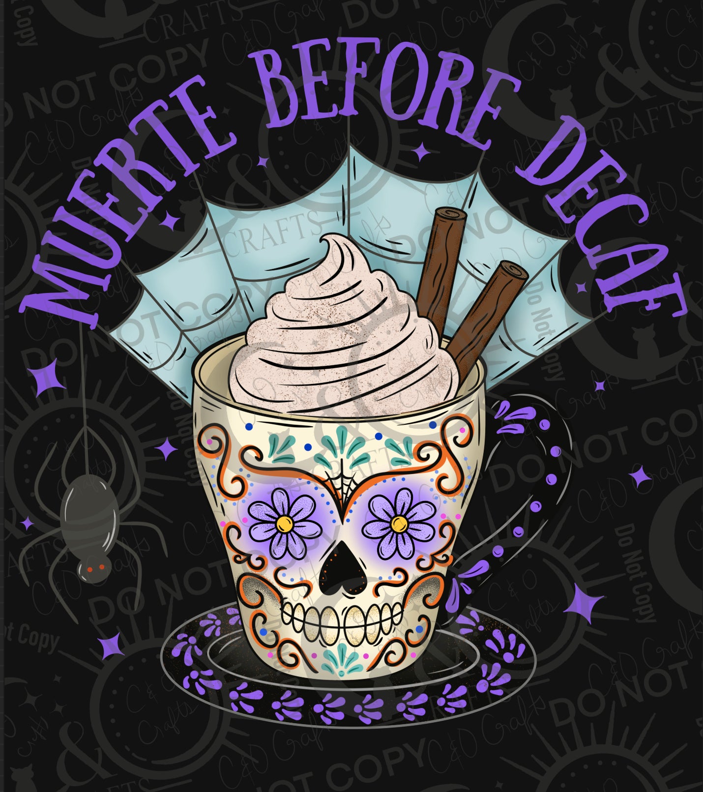 Muerte Before Decaf Purple