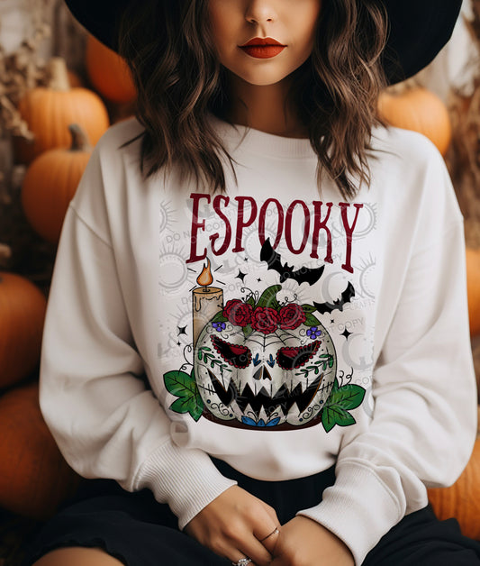 Espooky Catrina Pumpkin