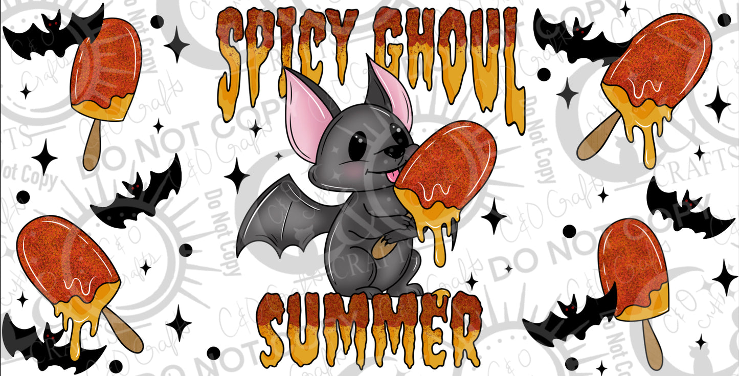 Spicy Ghoul Bat 16oz Wraps