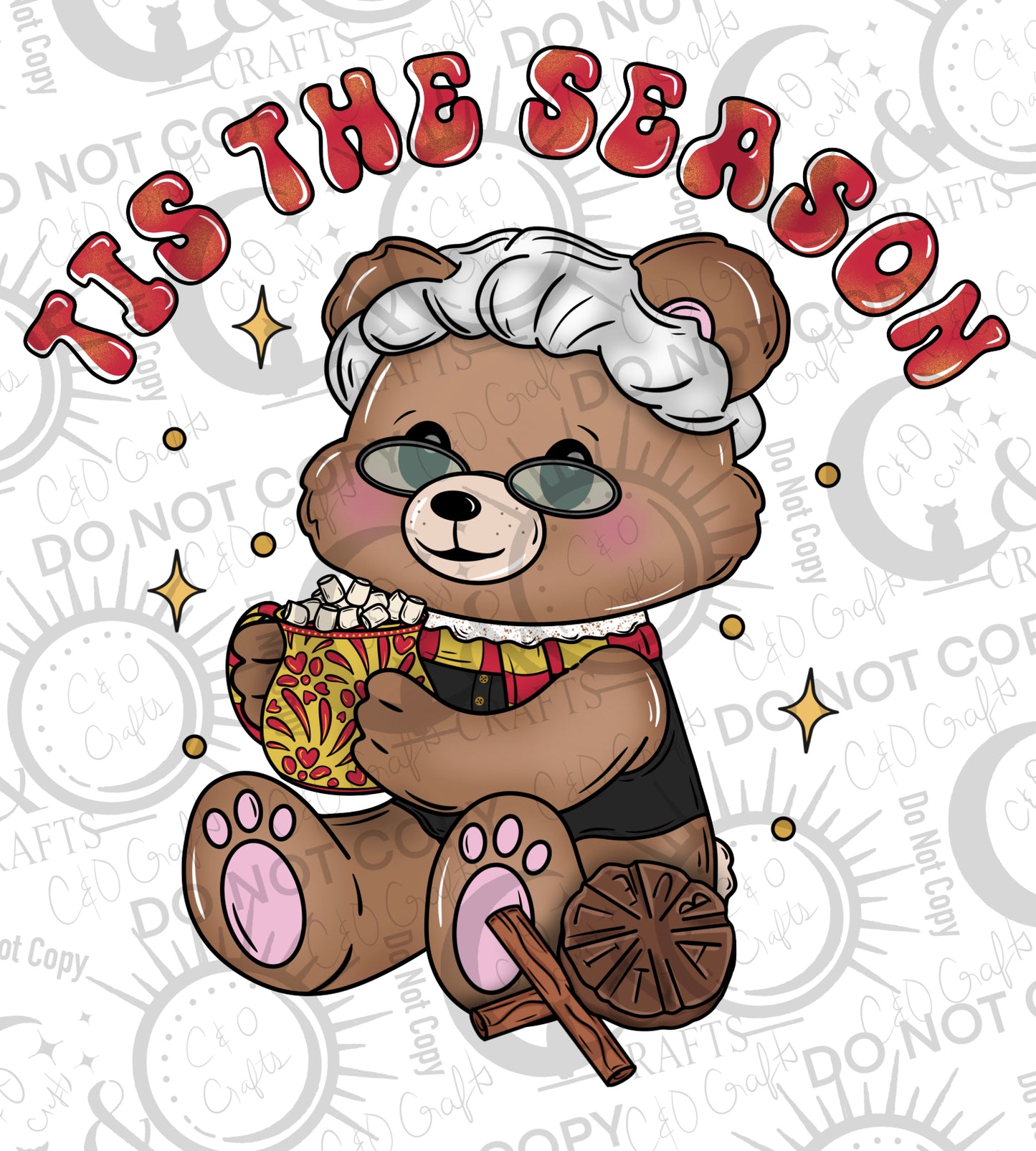 Abuelita Bear PNG