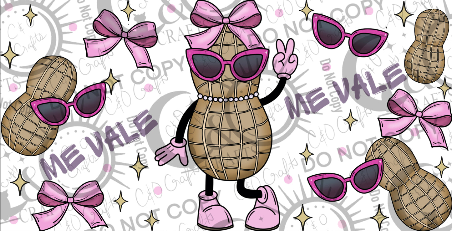 Me Vale Cacahuate (Pink) 16oz PNG