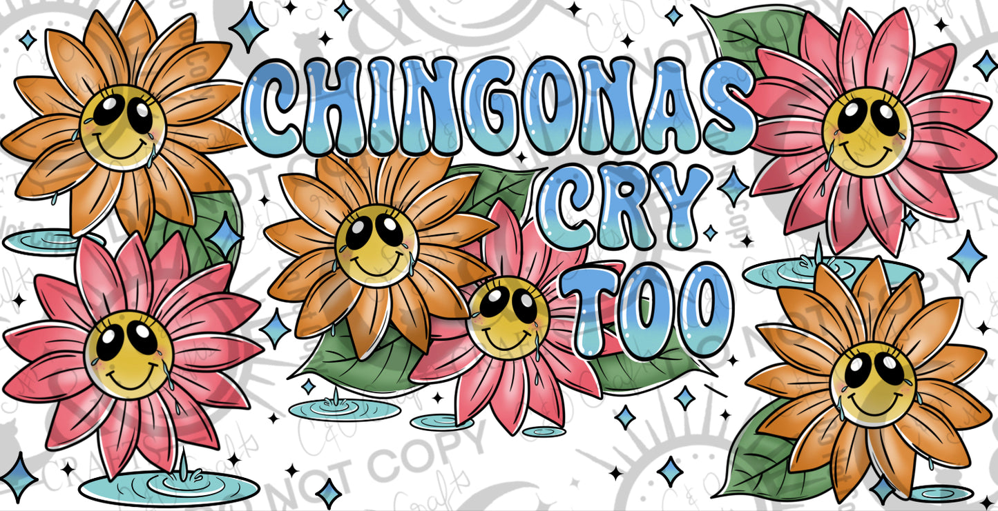 Chingonas Cry Too 16oz Wrap