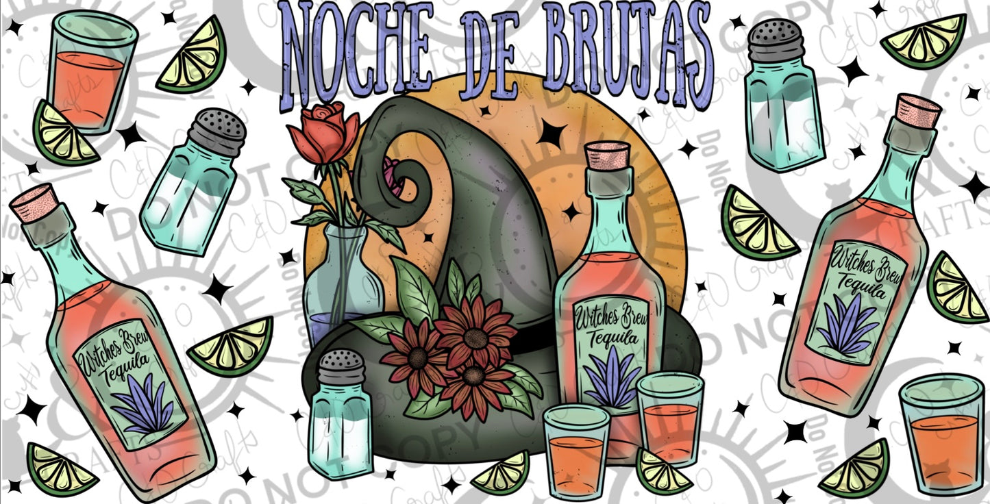 Noche De Brujas 16oz PNG