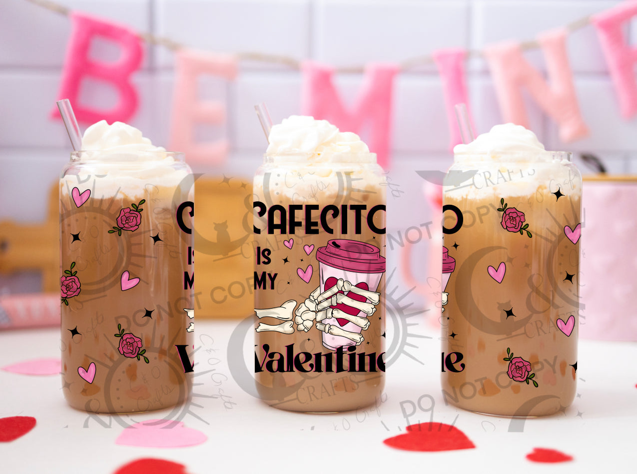 Cafecito Valentine 16oz Wrap