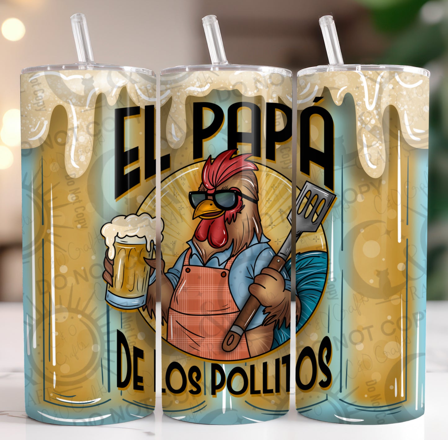 Papá de los Pollitos 20oz Wrap