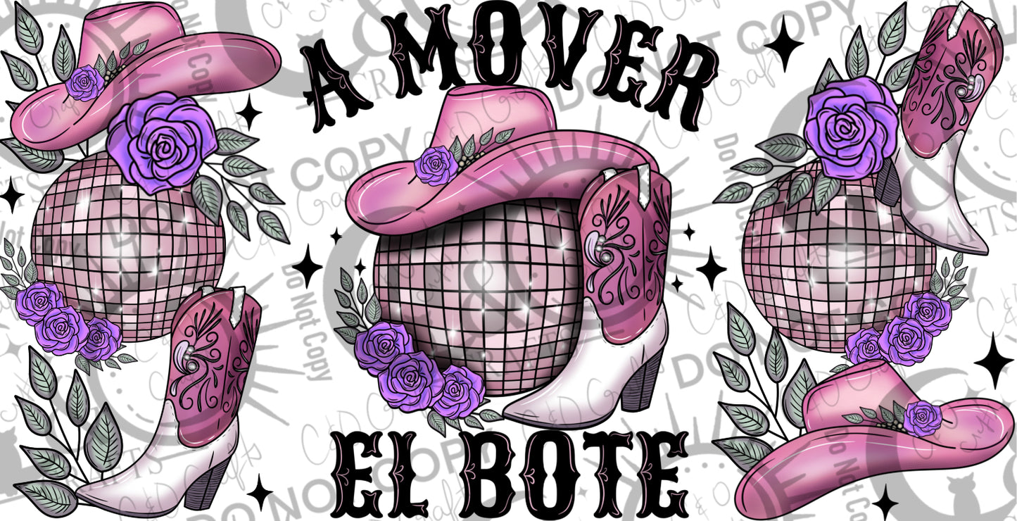 A Mover el Bote 16oz Pink