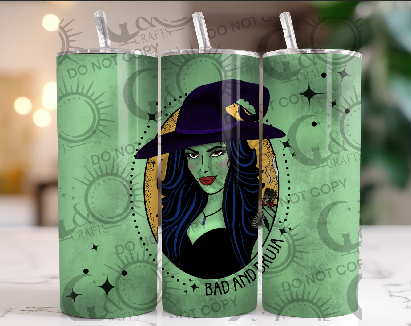 Bad and Bruja 20oz Tumbler Wrap