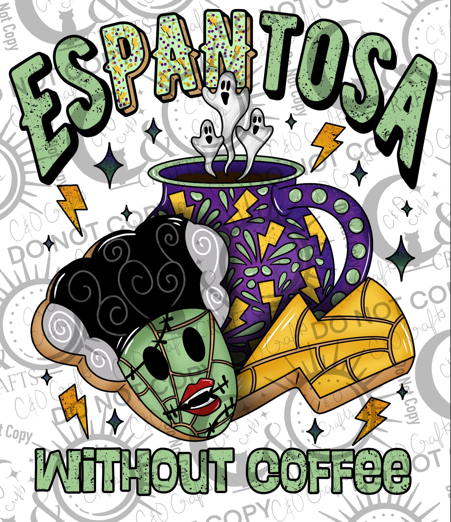 Espantosa Without Coffee PNG