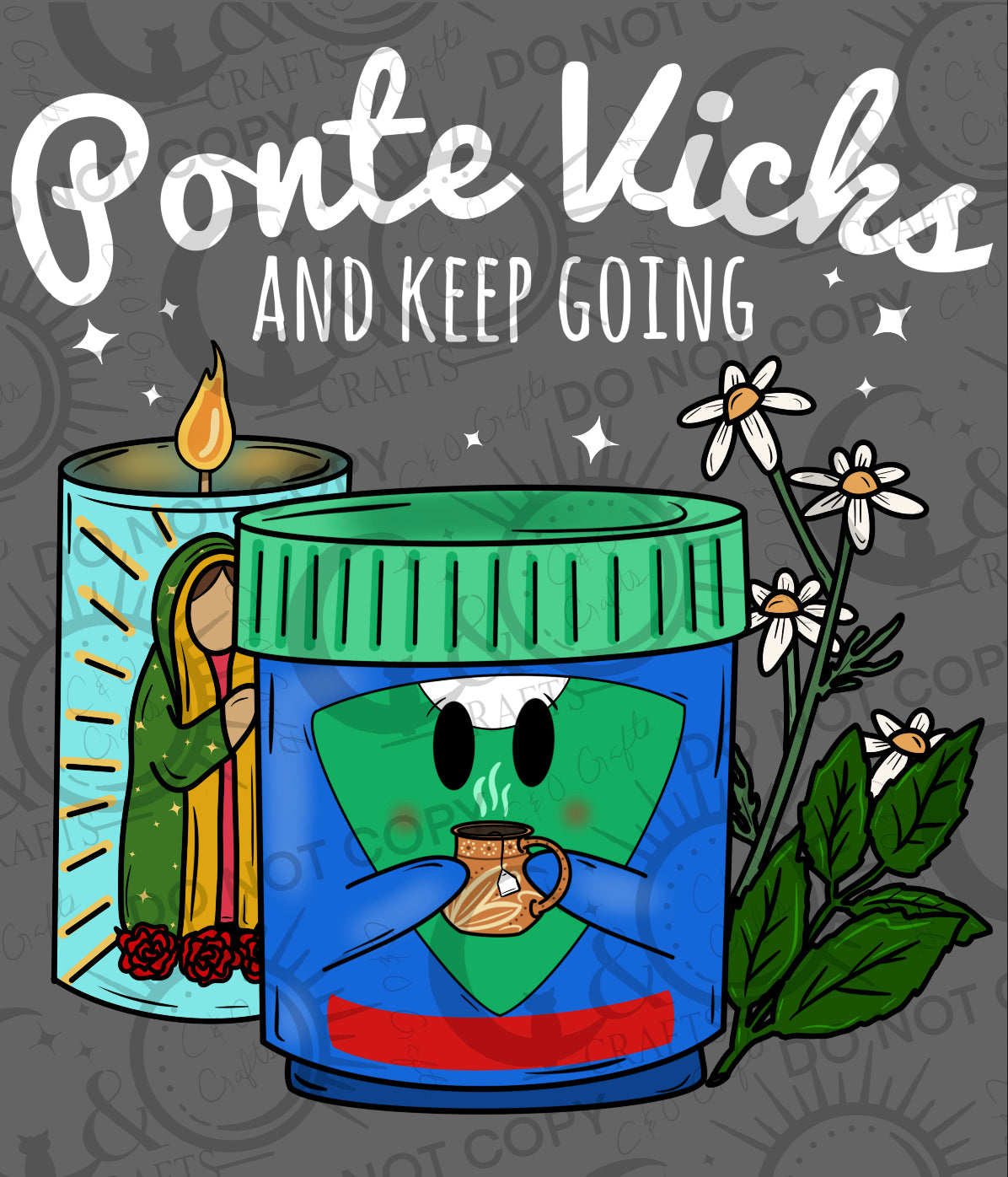 Ponte Vicks Virgencita Inverted