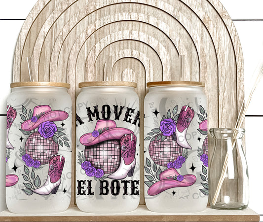 A Mover el Bote 16oz Pink