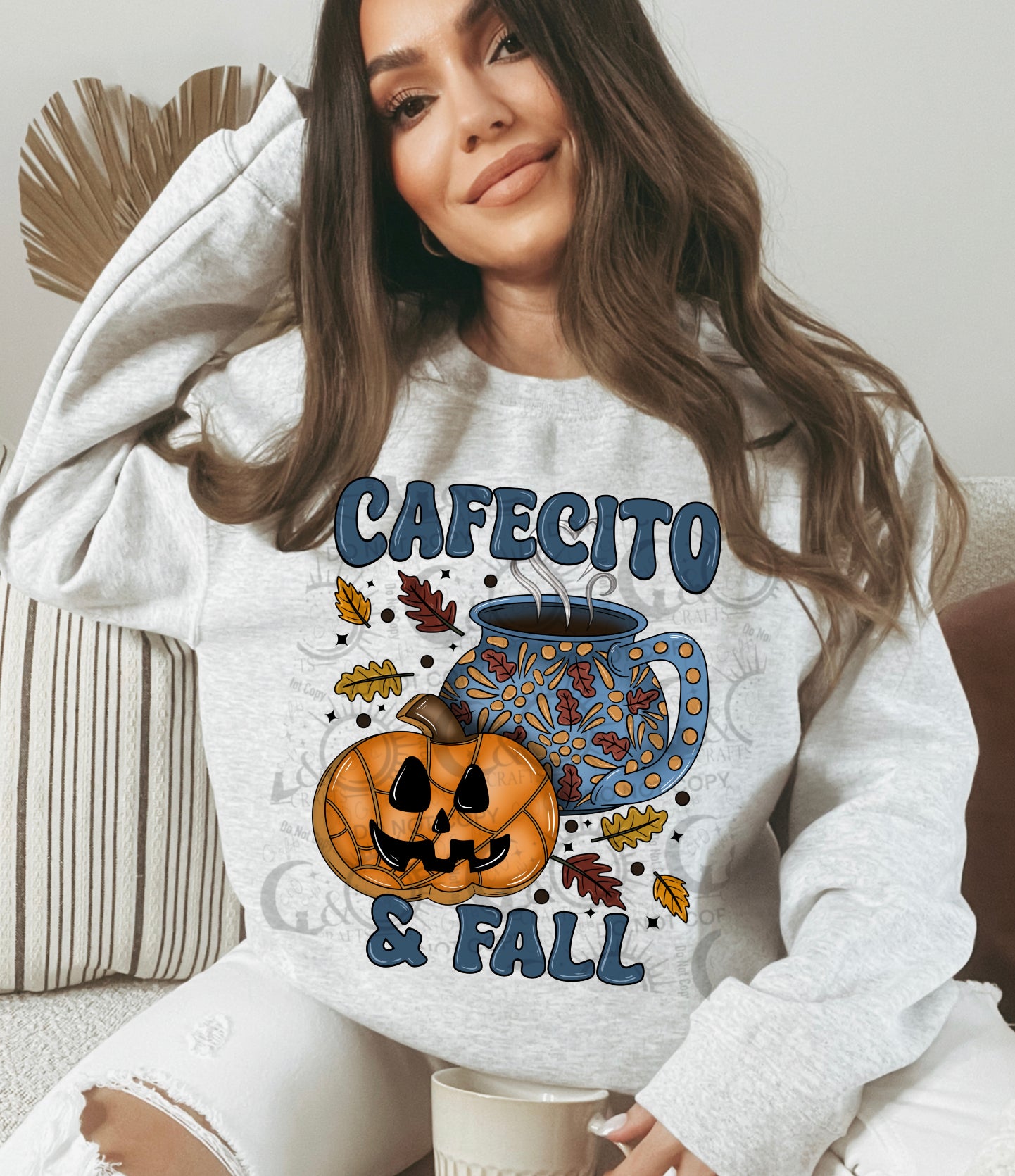 Cafecito & Fall PNG